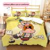 Uncle Grandpa  Pattern Bedding Quilt Set  Home Decoration  Gift (1 * Duvet Cover + 2 * Pillowcase  Without Core)