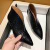 Fashion Women Boots High-heeled Shoes 2024 Spring Autumn New Fashion Pointed Thick High Heels Boots Women Shoes Comfortable Temperament
