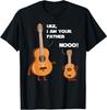 Uke I Am Your Father Funny Ukulele Guitar Music Unisex T-Shirt