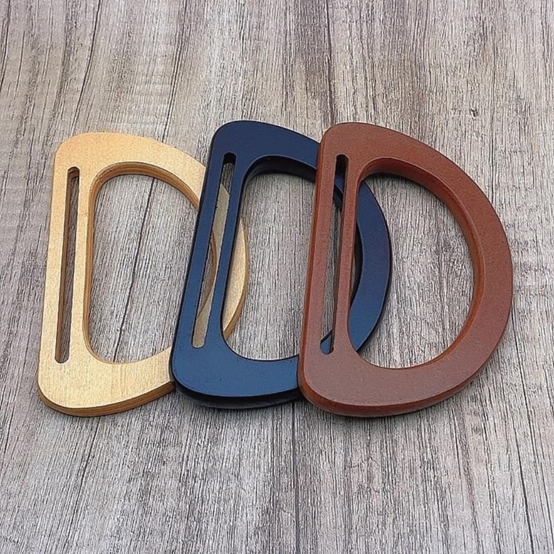 D Shape Purses Handles Replacement Handbag Purse Handle Decorative Bag Handles for Straws Beach Handbags Purse Making