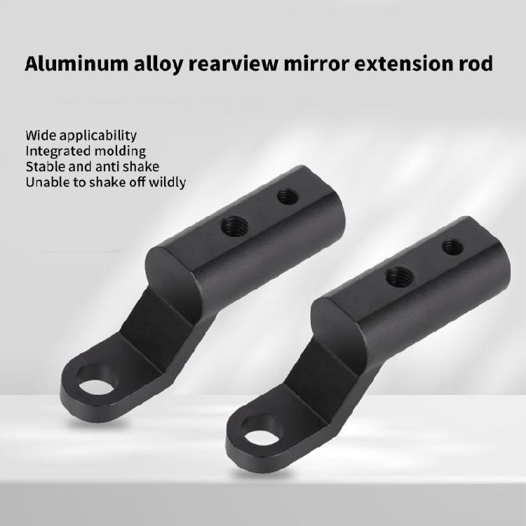 Motorcycle Extension Mount Bracket Rearview Expander Bracket for Scooters Mount Bracket Support Holder