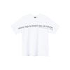 Stussy X Comme des Garçons Laguna Beach T-Shirt Bianca Unisex Top 3903701-WHIT