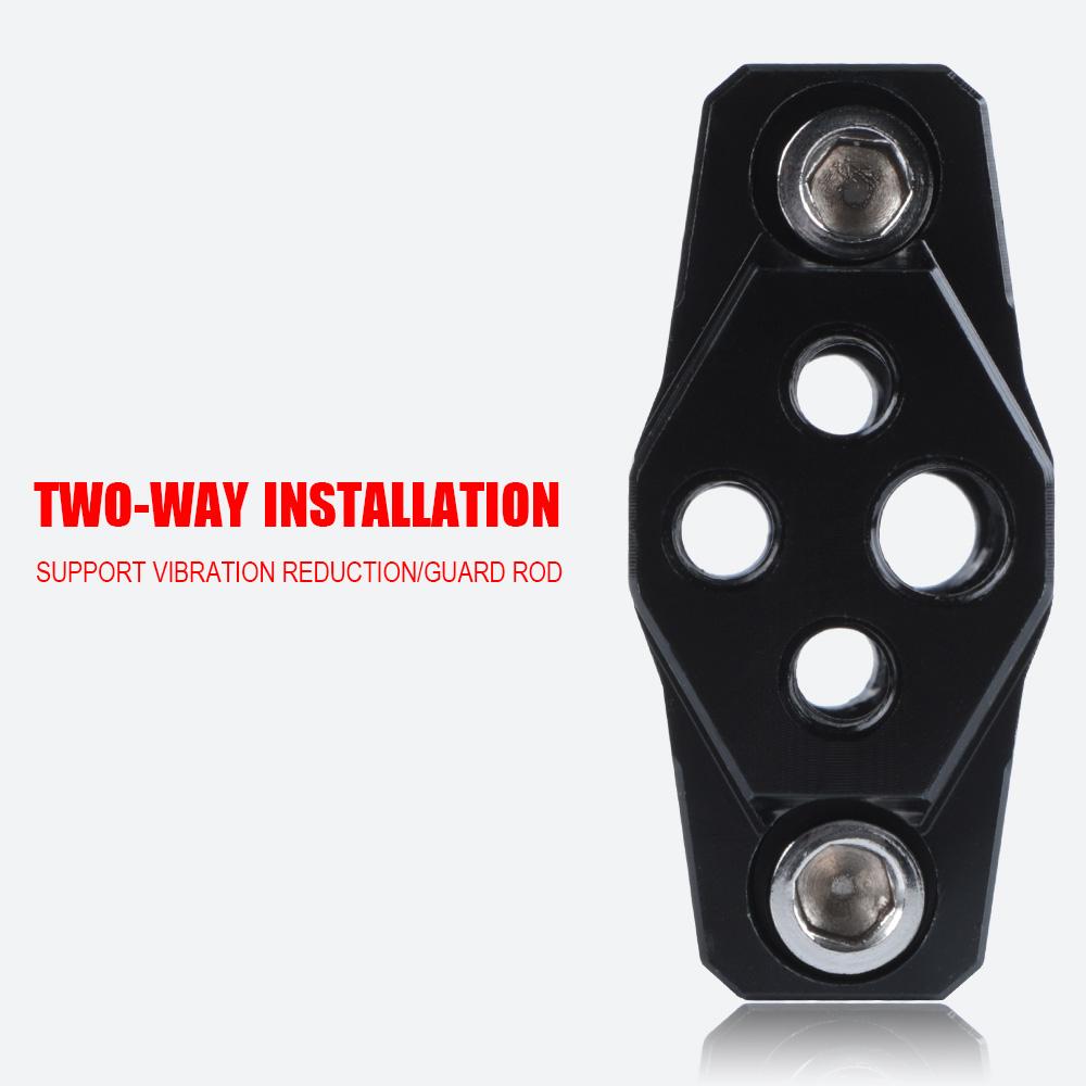 22-32mm Motorcycle Fork Tube Handlebar Bumper Mount Bracket Clamp For LED Spotlight Fog Turn Signal lighting stand Aluminum