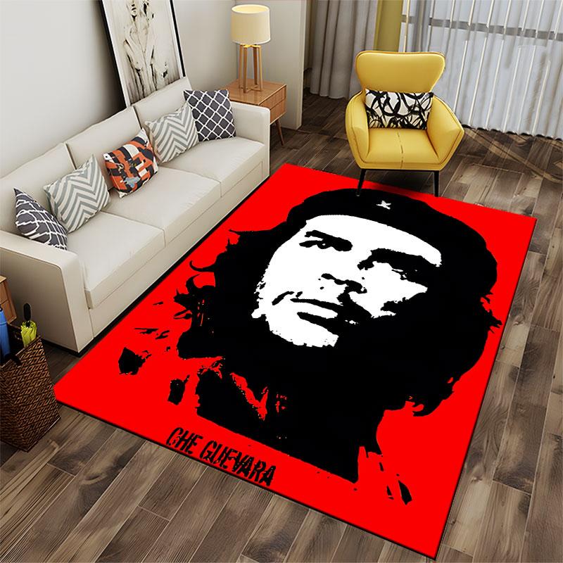 Revolutionary Portrait Rug suitable as a non-slip mat for the living room or bedroom sofa