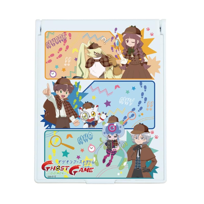 

Digimon Ghost Game 03 Group Design Detective Large Character Mirror ver. [Original Illustration]