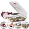 Time Saver Veggie Cutter Stainless Steel Food Slicer Easy To Use Vegetable Dicer  Kitchen Gadgets