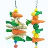 2PC Carrot & Corn Shaped Chew Toy For Small Cat/Dog Lover Gift And Dog/Cat Mom Love Pets (Hamster, Rabbit, Bird, Parrot, Etc.)
