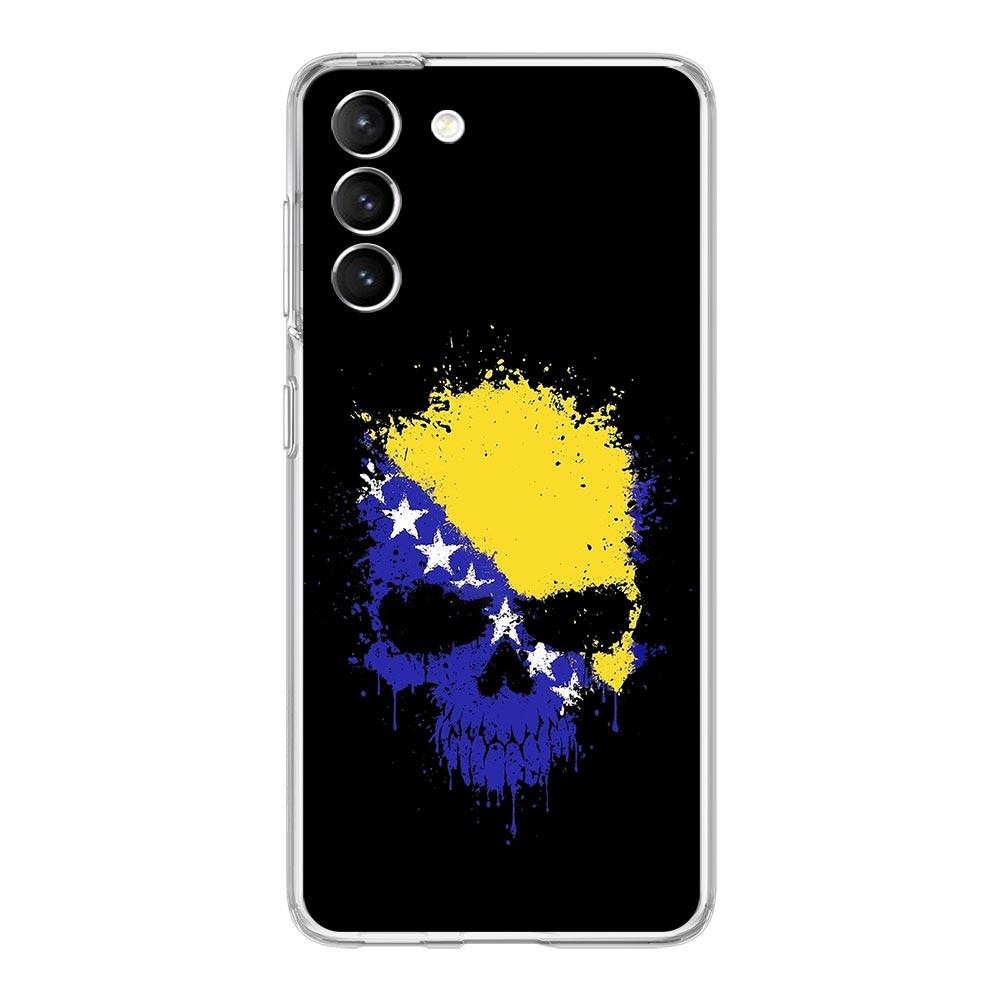 Phone Case For Samsung Galaxy S25 S24 S23 FE S22 Ultra S20 S21 5G S10 S9 Plus S10E Soft Cover Bosnia and Herzegovina Passport