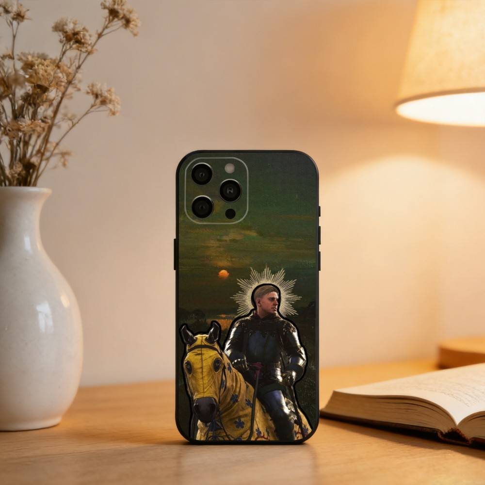 

KCD Kingdom Come Deliverance Phone Case For iPhone 17,16,15,14,13,12,11 Plus,Pro Max,XS,Soft Silicone Black Cover iPhone15