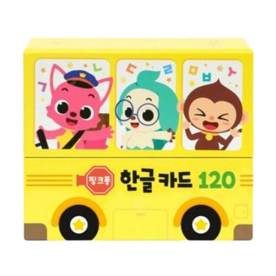 Pinkfong Koreański Hangul Karty Flash 120szt.