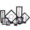 Transparente PE-Folie Schmuck-Display- & Aufbewahrungsbox - Oxidationsschutz Ring- & Abzeichen-Organizer