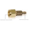 Brass Nut Quick Fitting Hose Connector Welding Torch Connector  Welding Accessories