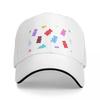 Rainbow Gummy Bears Candy Baseball Cap beach hat Ball Cap Sun Hats For WoUnisex Unisexs