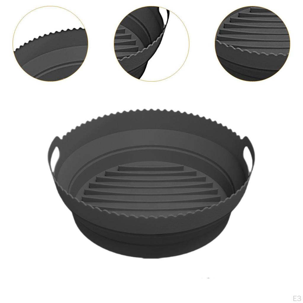Compact Air Fryer Liner for Easy Cleaning and Cooking