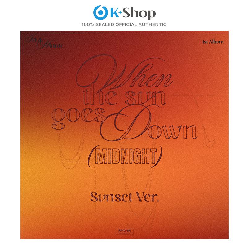 [Pre-order] In a Minute - 1ST FULL ALBUM [When The Sun Goes Down : Midnight] (Online Benefit)