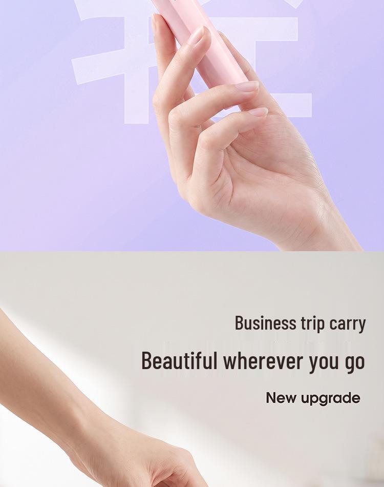 Rechargeable LED Nail Lamp: Portable Phototherapy Machine with Digital Display for Nail Art Curing