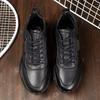 Lightning Black Casual Sneakers For Men With Thick Sole And Eva Insole Perfect For Running And Sports