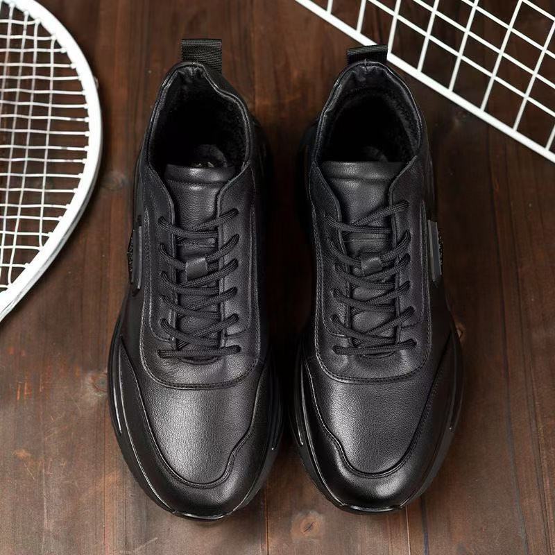 Lightning Black Casual Sneakers For Men With Thick Sole And Eva Insole Perfect For Running And Sports