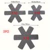 Topf- und Pfannenschutz 30 Stück Topfunterteiler Pad Vliesstoff 3 Größen Pfannen Trennpads zum Schutz Trennpads Kochgeschirr