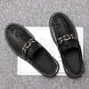 Herren Casual Slipper Schuh Büro Schwarze Lederschuhe für Herren Luxus Sale Üblich Neu in Retro Klassisch Original 2025 Trend Sozial Pu