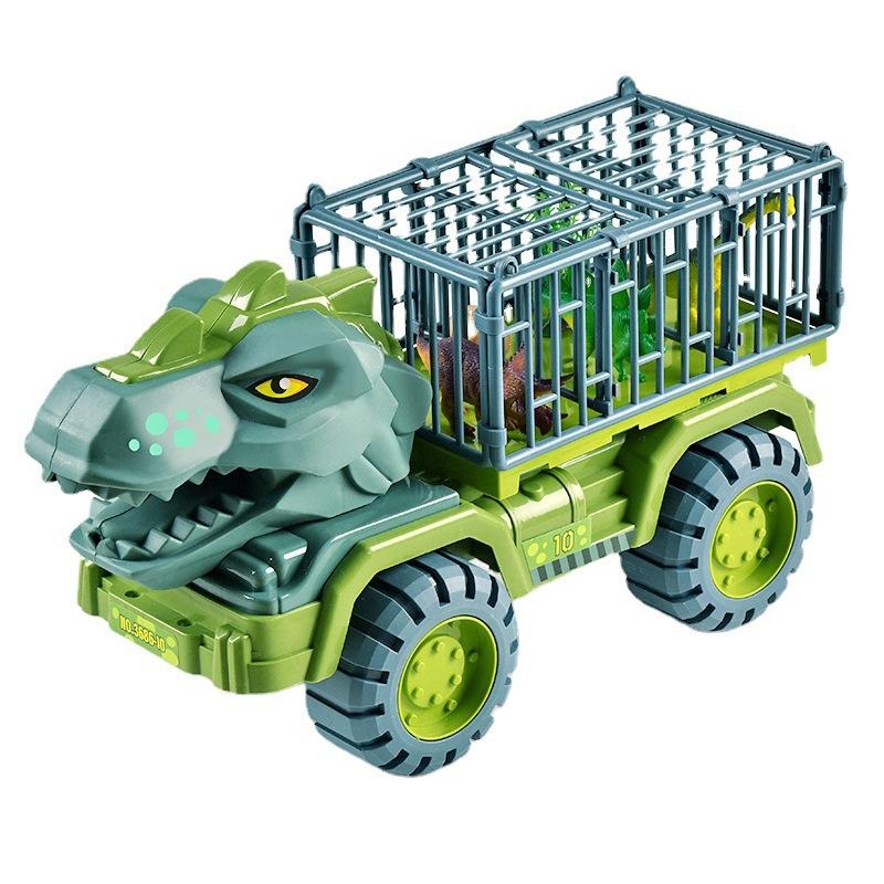 Auto Spielzeug Dinosaurier Transport Träger Fahrzeug Indominus Rex Jurassic World Park Truck Modell Spiel für Kinder Geburtstag Kinder Geschenke