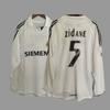 Vintage Long Sleeve Football Jersey Retro Soccer Shirt Men Women Sportswear