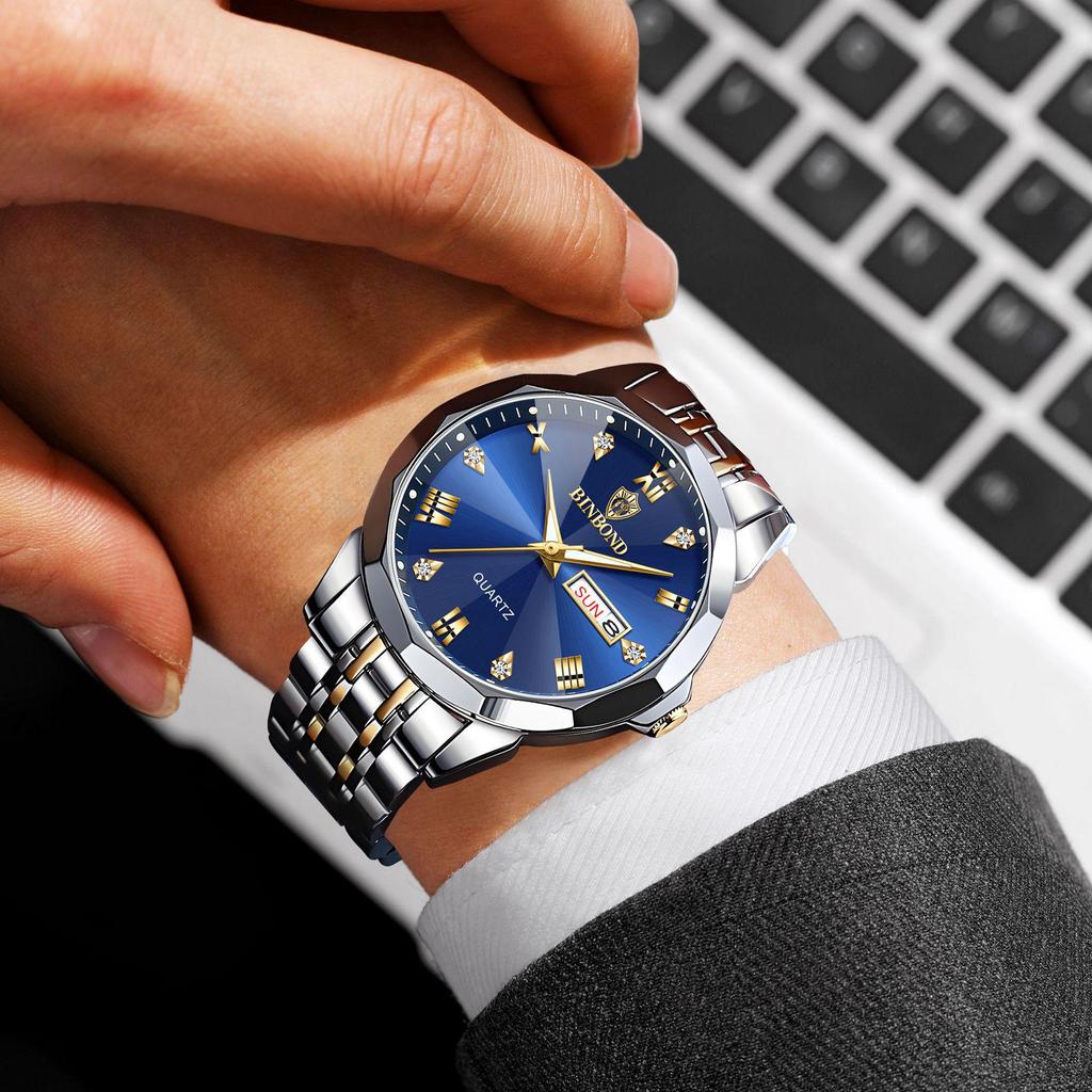 Binbang Retro Men's Quartz Watch – Niche Bestseller