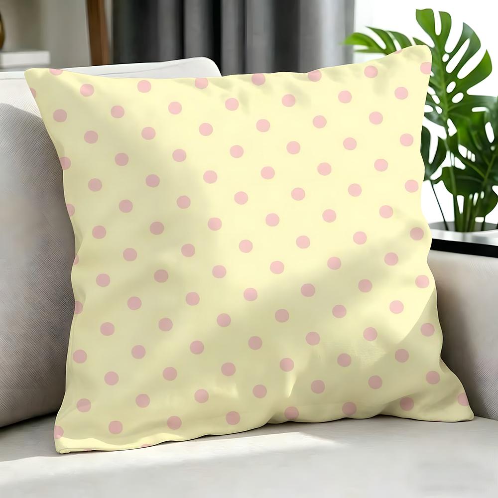 pattern Polka Dot Cushion Cover Cushion Cover Set Pcs x x x Pillowcase Decorative Sofa Home Decor