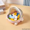 Desktop Organizer: Dustproof Snack Tray & Key Holder with Cute Design