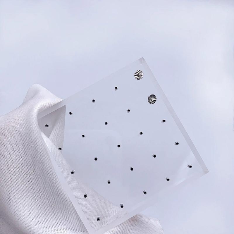 Acrylic Piercing Jewelry Display Stand Clear Organizer Body Jewelry Holder Suitable for Rings Earrings Piercing Jewelry