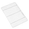 Checkered Cooling Rack 304 Stainless Steel Grid Deformation Resistance Baking Wire Rack for Home Bakery Bread Cake Cooky