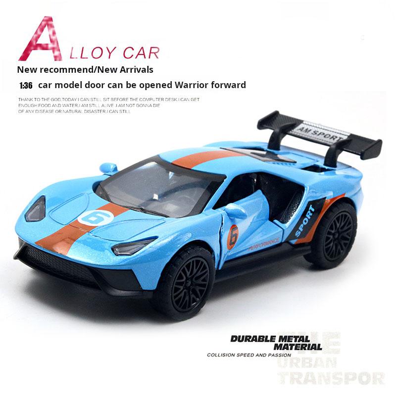 Car 136 Toy Car Super Sport Vehicle Miniature Model Free Wheels Diecast Zinc Alloy Metal Collection Gift Car For Kids Adults Children's Birthday Gift