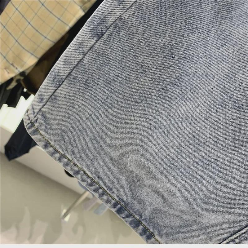 Women's High-Waist A-Line Denim Skirt - Summer 2021 Slim Fit Trend