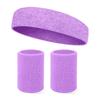 WEZHO Sports Towel Wristband and Headband Set