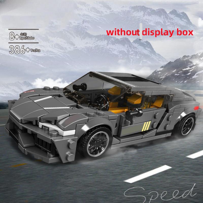 

Городской автомобиль, технический гоночный автомобиль, скорость, чемпион, строительные блоки, фигурки гонщика, спортивный автомобиль, модель Moc, развивающие кирпичные игрушки