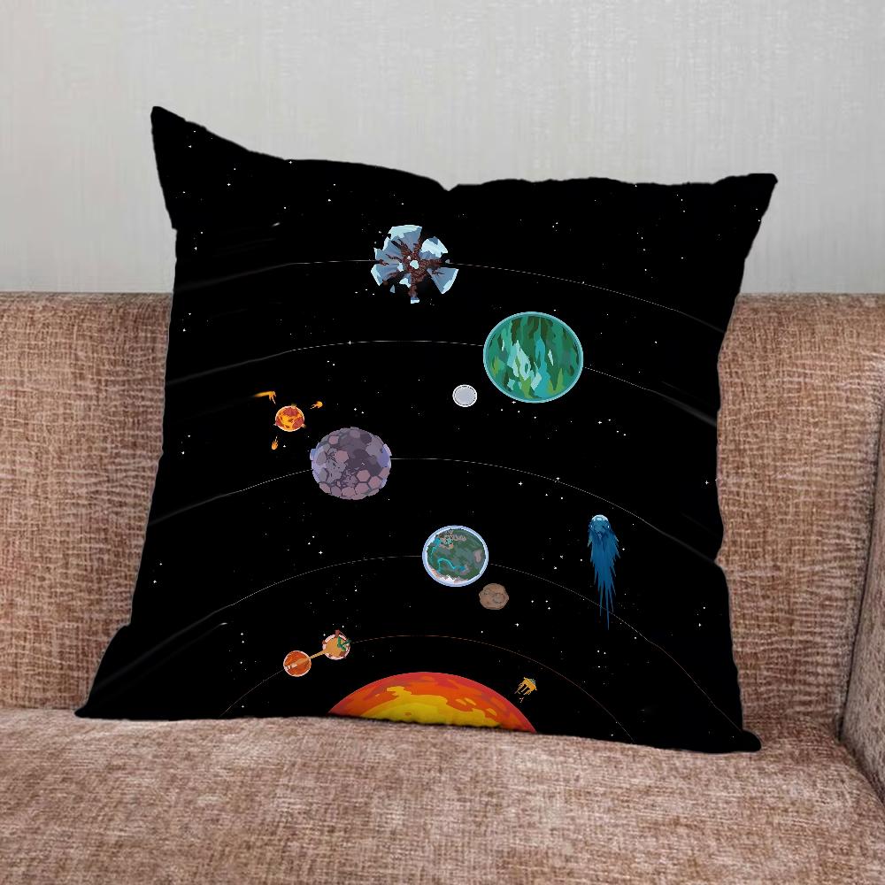 O-Outer Wilds Game Pillow Case For Home Bedroom Car Office Decoration Living Room Sofa Cushion Cover Suitable