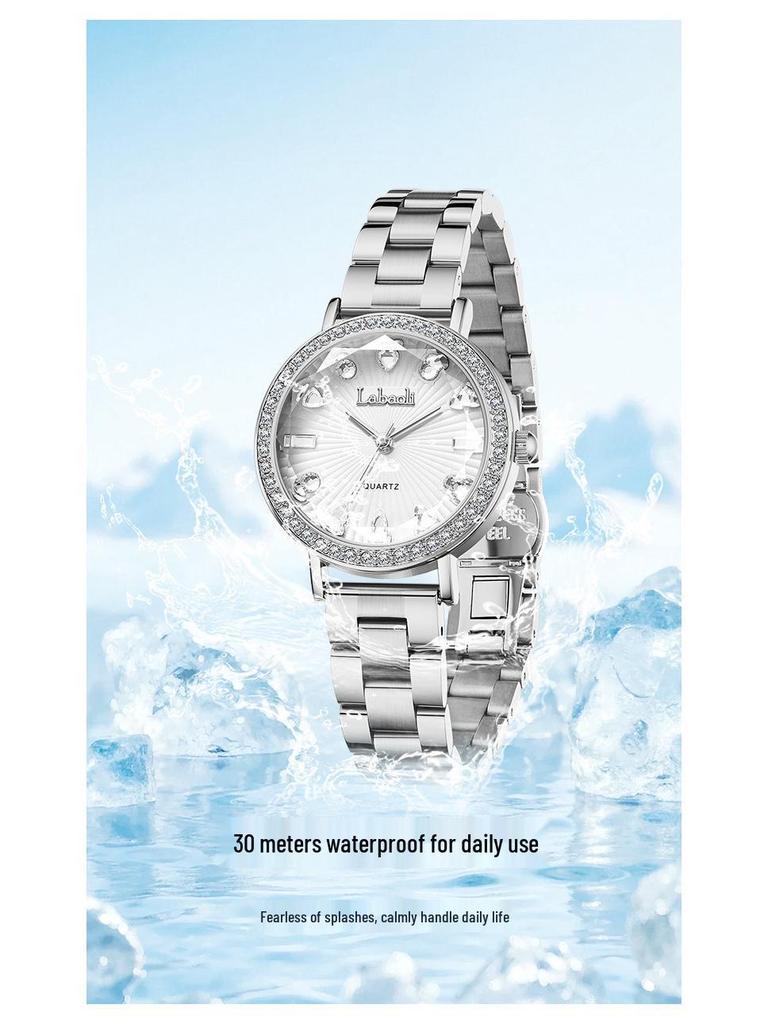La Baoli Women's Waterproof Quartz Steel Wristwatch LA788