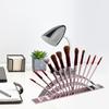 Acryl Make-Up Pinsel Halter Haar Essstäbchen Organizer Große Kapazität Transparent Gewölbte Acryl Display Stand Schreibtisch