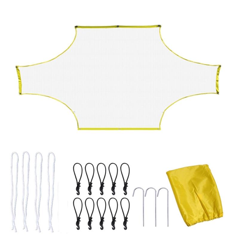 Soccer Net Football Training Net Scoring Training Equipment Practice Goal Shots Soccer Targets Sheet Practice Targets Net