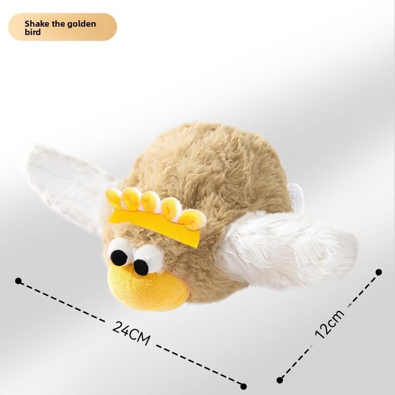 Simulierte Plüschvogel Haustier Interaktives Spielzeug Mit Flügelschlag Und Zwitschergeräuschen