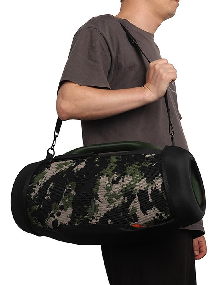 רצועת נשיאה לנסיעות רמקול נייד מחזיק רצועה נרתיק נשיאה לנסיעות עבור JBL Boombox 4 רמקול BT נייד