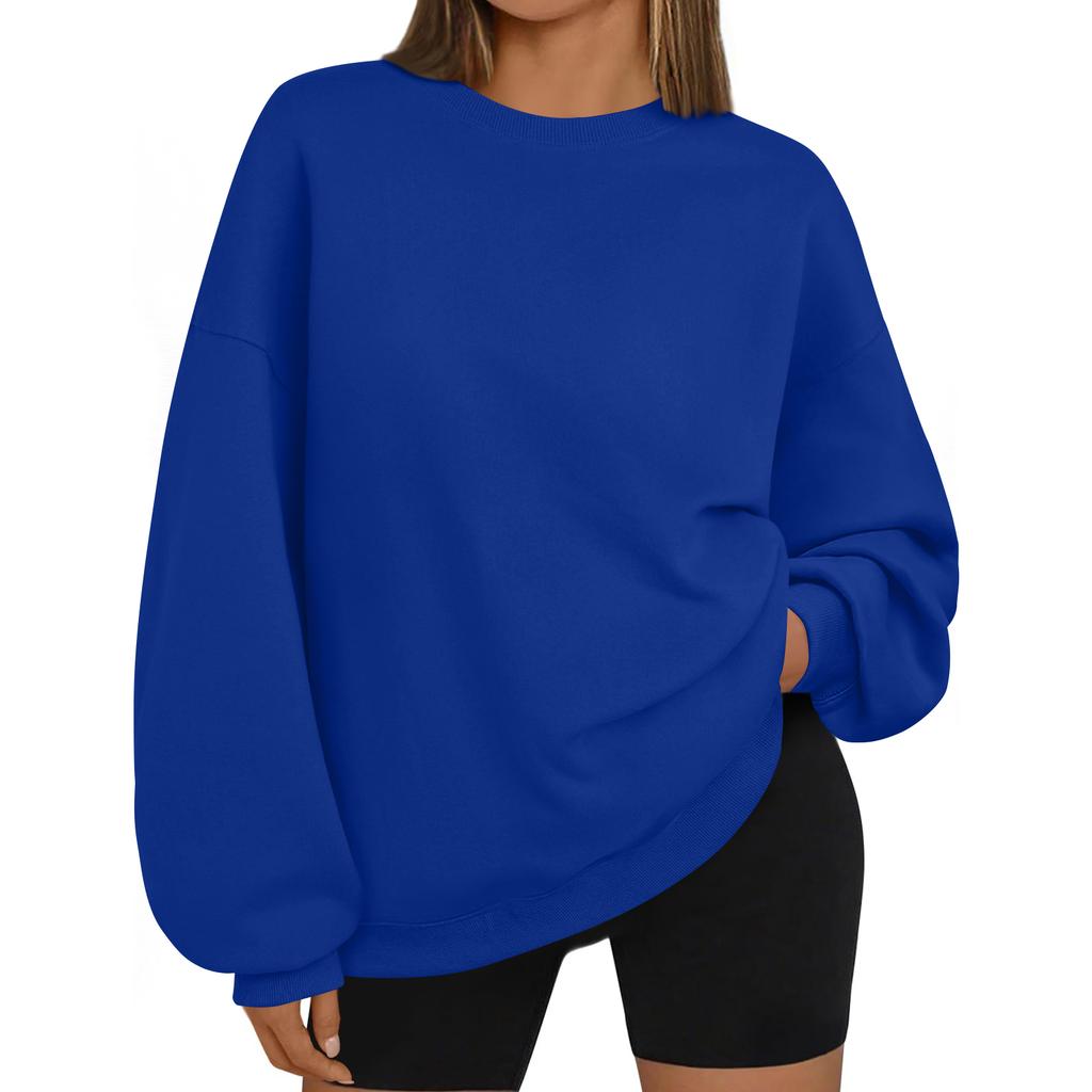 Women's Solid-color Fashionable Long-sleeved Top