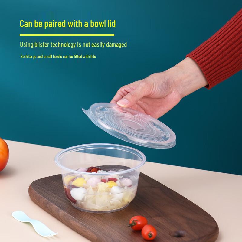 Bei Yi Pin 700ml Disposable Plastic Round Bowls