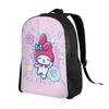 M-Melodies Backpack for Men Women School College Student Bookbag Fits 15 Inch Laptop Cute Rabbit Bags