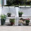 180x90x90 Cm Mini Greenhouse Cover With Roll-Up Shutters Door Plant Growth Tent Walk-in Greenhouses For Outdoors Without Bracket