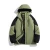 Winter new couple outdoor black technology graphene windproof waterproof anti-fouling mountaineering jacket cotton coat