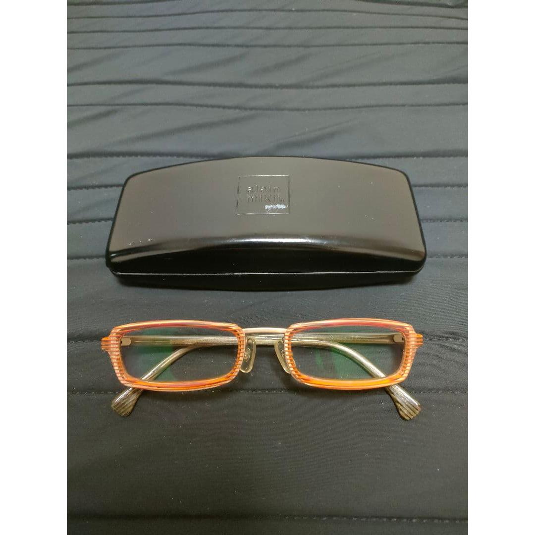Used [Authorized store/Good condition/Masterpiece] Glasses/Alain Mikli/A0014/Blind/Orange