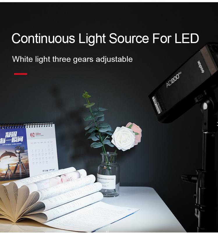 AD-L Outdoor Flash Portable Pocket Light Flash AD200 Light Head Dedicated 60PCS LED Lamp for AD200