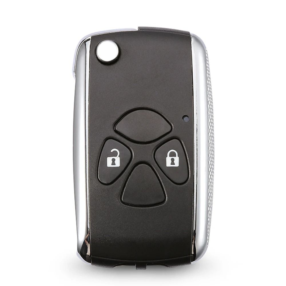 Toyota/Avlon/Crown/Corolla/Camry RAV4/Reiz/Yaris/Prado için 2/3/4 Düğmeler Araba Anahtarı Kabuk
