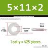 Extra Thick Galvanized Iron Flat Washer, Round, M3-M62